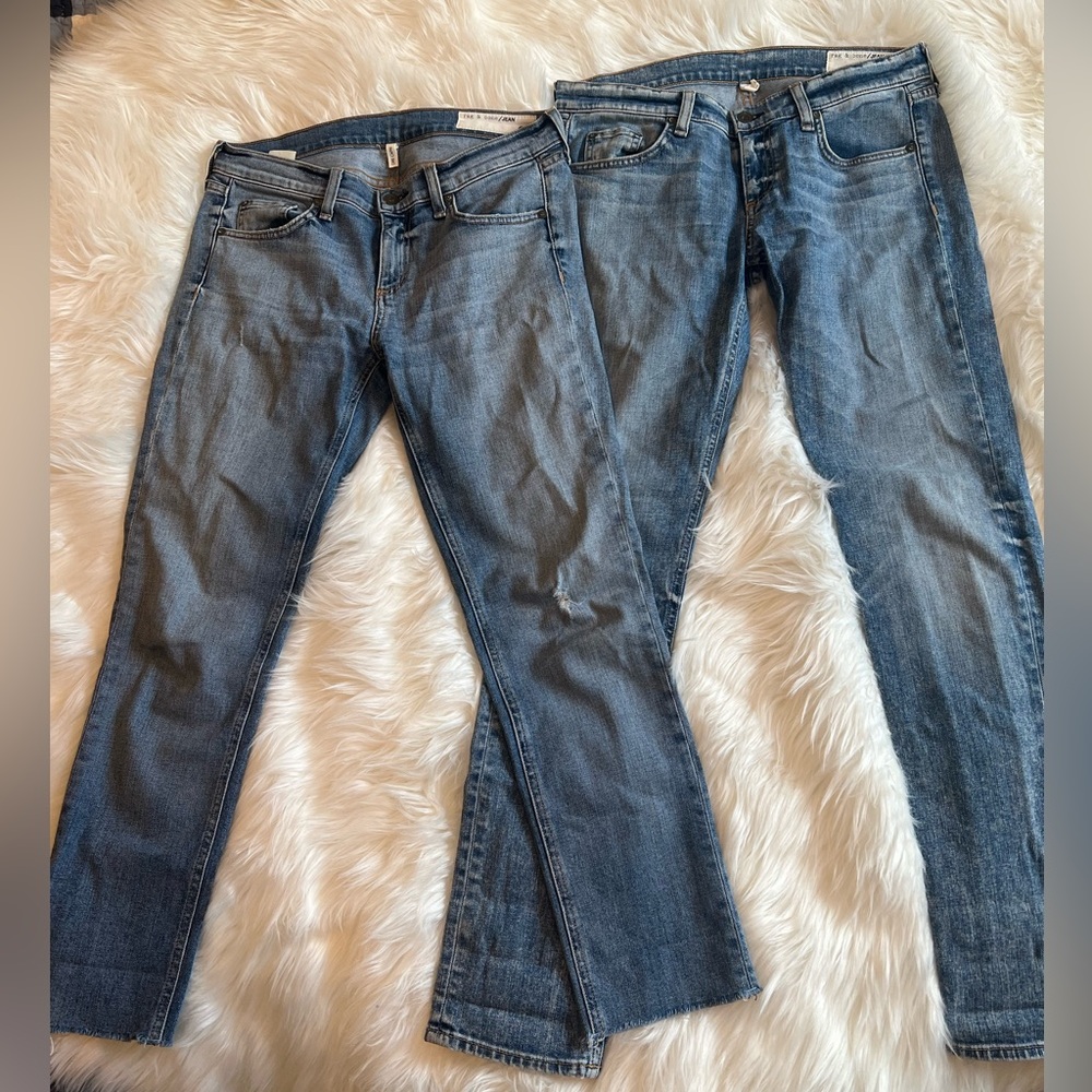 Rag & bone size 26  jean and capri.